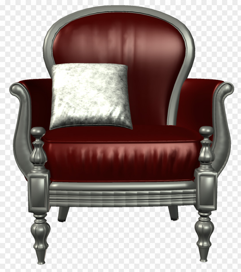 Chair Club Loveseat Armrest Couch PNG