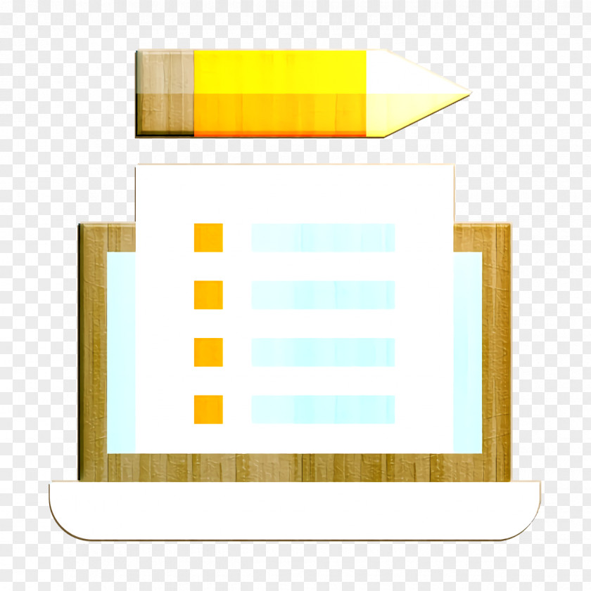 Checklist Icon Laptop Responsive Design PNG