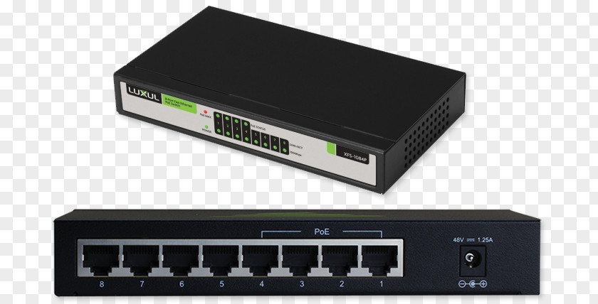 Ethernet Switch Product Network Power Over Wireless Access Points Computer Gigabit PNG