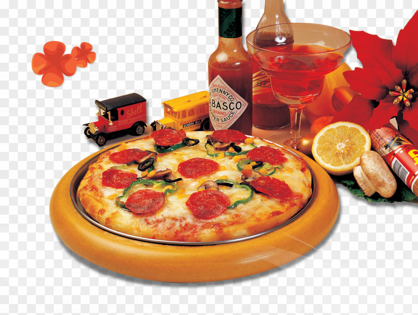 Gourmet Pizza Hut Italian Cuisine Hamburger Quiche PNG