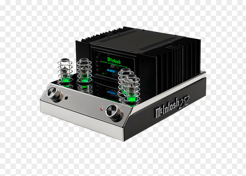 McIntosh Laboratory Integrated Amplifier Audio Power Vacuum Tube High Fidelity PNG