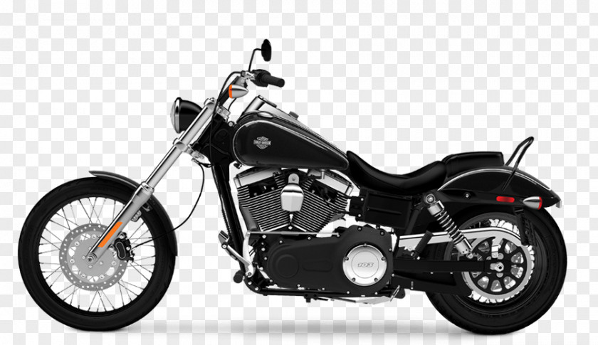 Motorcycle Harley-Davidson Super Glide Custom Softail PNG