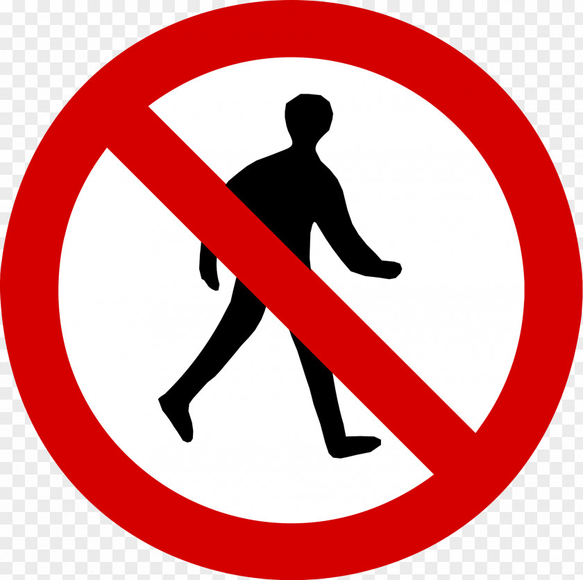 Stop Sign Prohibitory Traffic Pedestrian Crossing Warning PNG