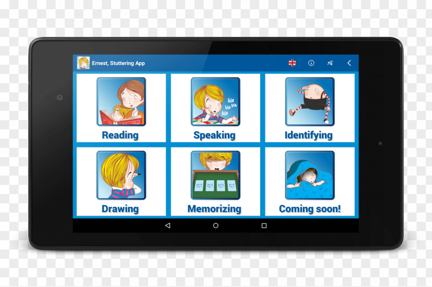 Android Tablet Computers International Stuttering Awareness Day PNG