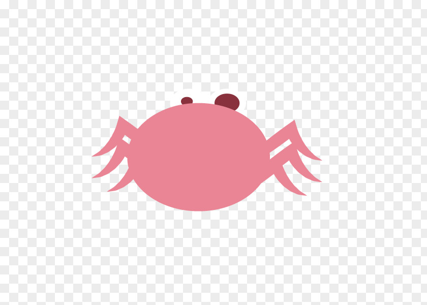Animal Cartoon Crab Illustration PNG