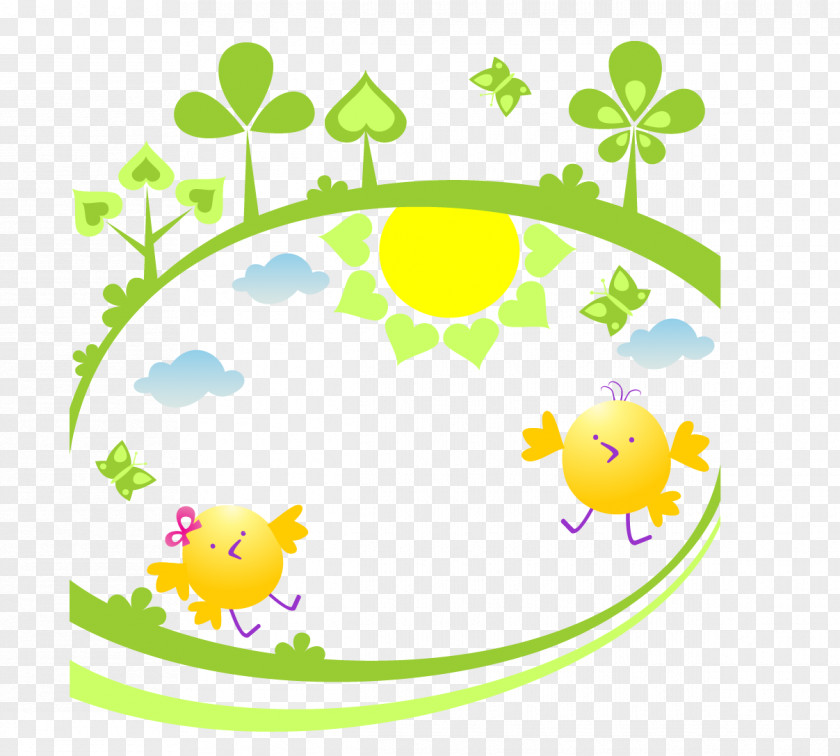 Cute Background Pictures Easter Clip Art PNG