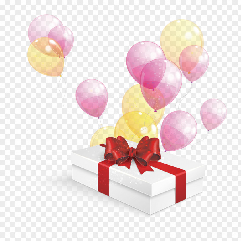 Free Christmas Gift To Pull Material Birthday Cake Greeting Card PNG