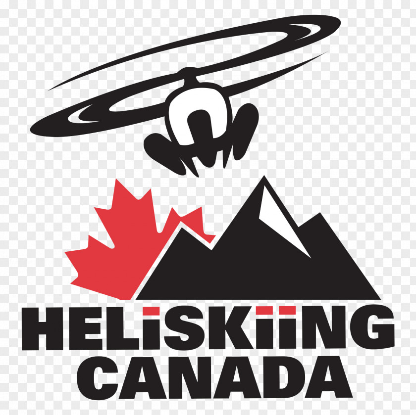 Heliskiing Kanada Logo Brand Font Drawing PNG