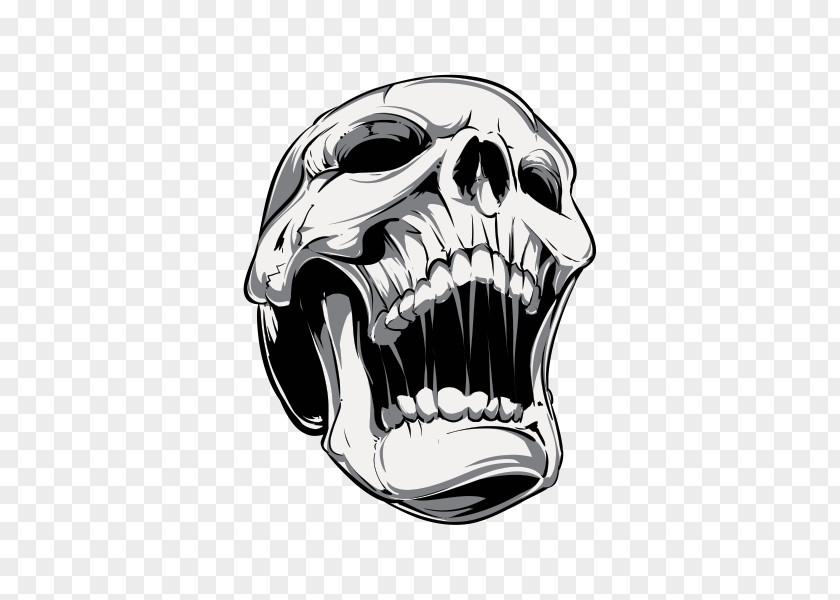 Skull Art PNG