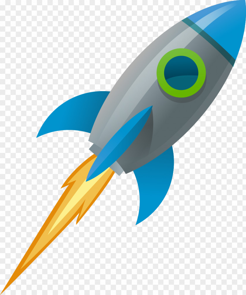 Vector Painted Rocket Spacecraft Euclidean Atmosphere Of Earth PNG