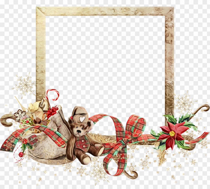 Christmas Ornament Interior Design Picture Frame PNG