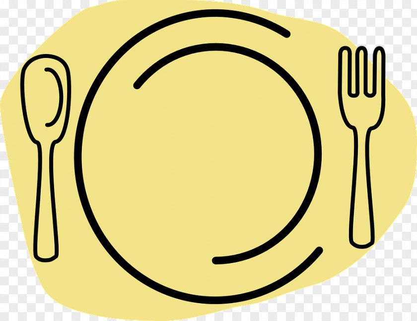 Knife Fork Soup Spoon Plate PNG