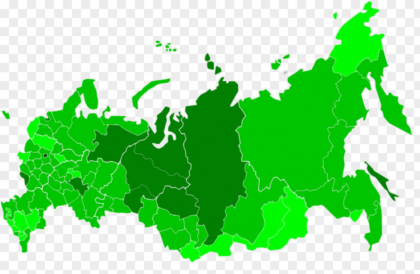 Russia Federal Subjects Of United States Map PNG