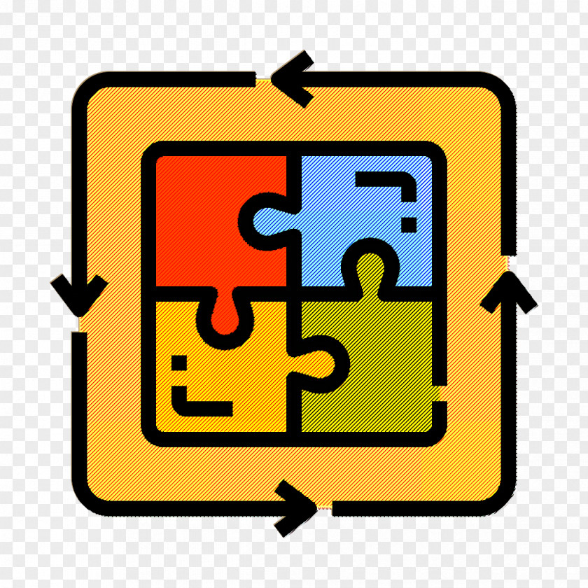 Strategy Icon Plan Jigsaws PNG
