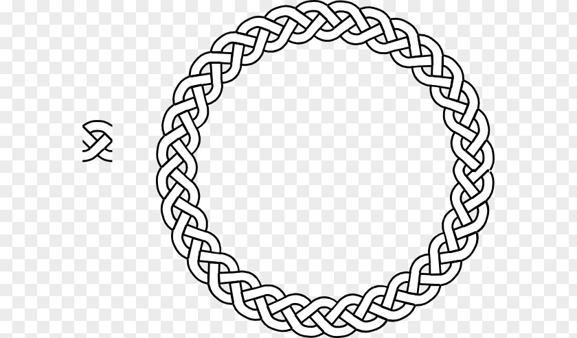 Celtic Border Vector Knot Circle Celts Clip Art PNG