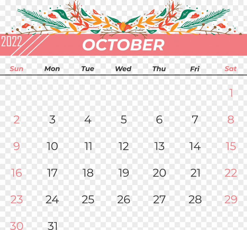 Line Font Calendar Number Pattern PNG