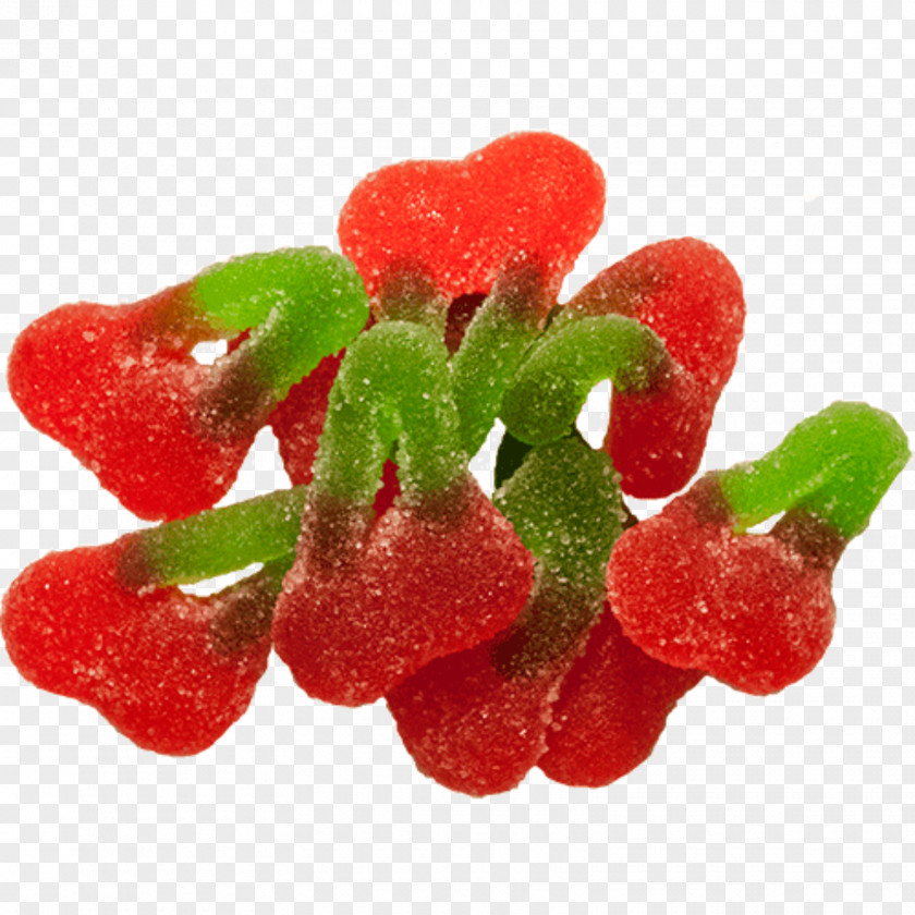 Strawberry Gummi Candy Gumdrop Cannabidiol Cherry PNG