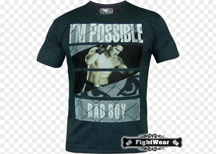 T-shirt Bad Boy Sleeve Mixed Martial Arts Clothing PNG