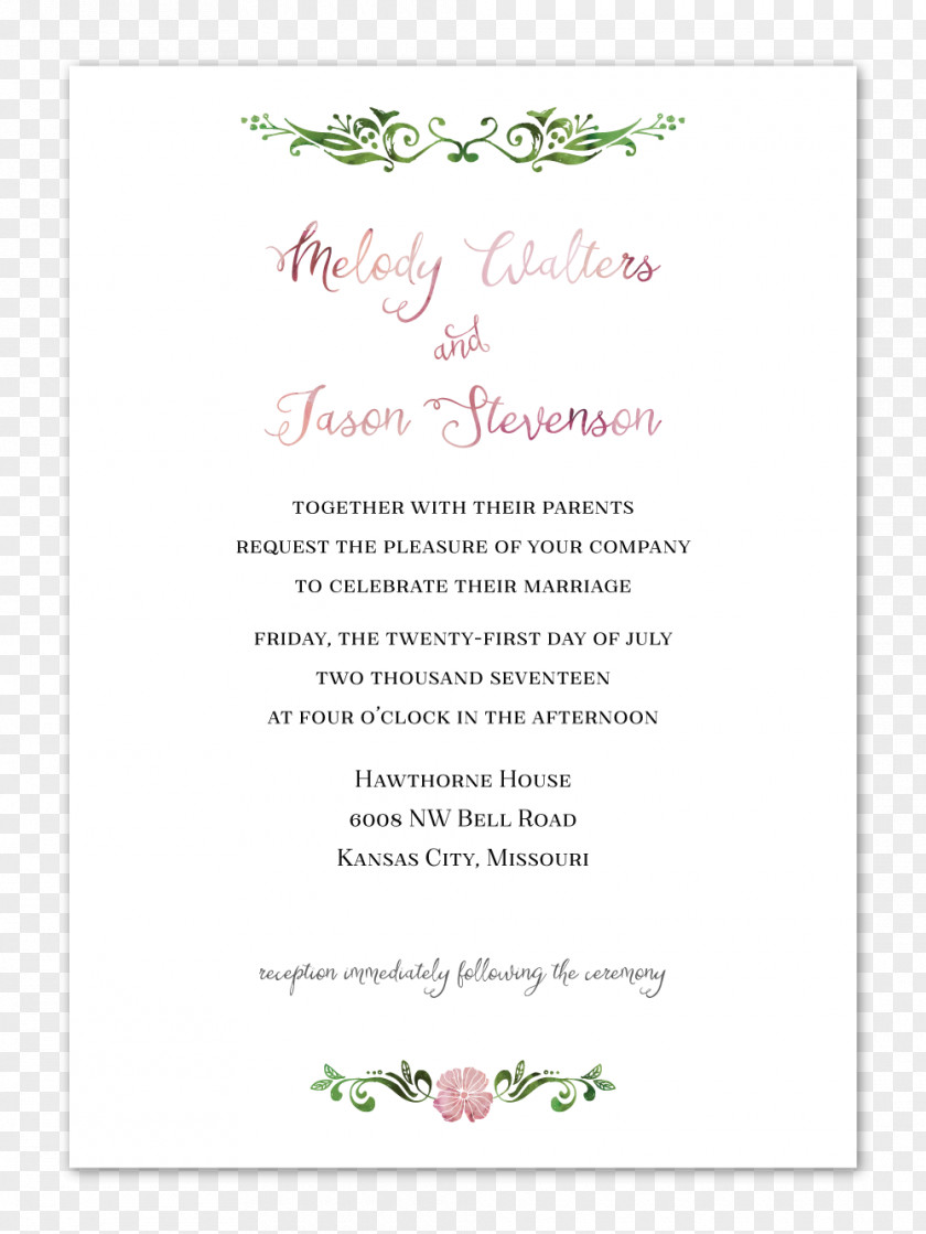 Wedding Invitation Paper Pink M Convite Font PNG