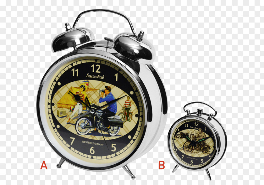 Design Alarm Clocks 1960s Industrial PNG