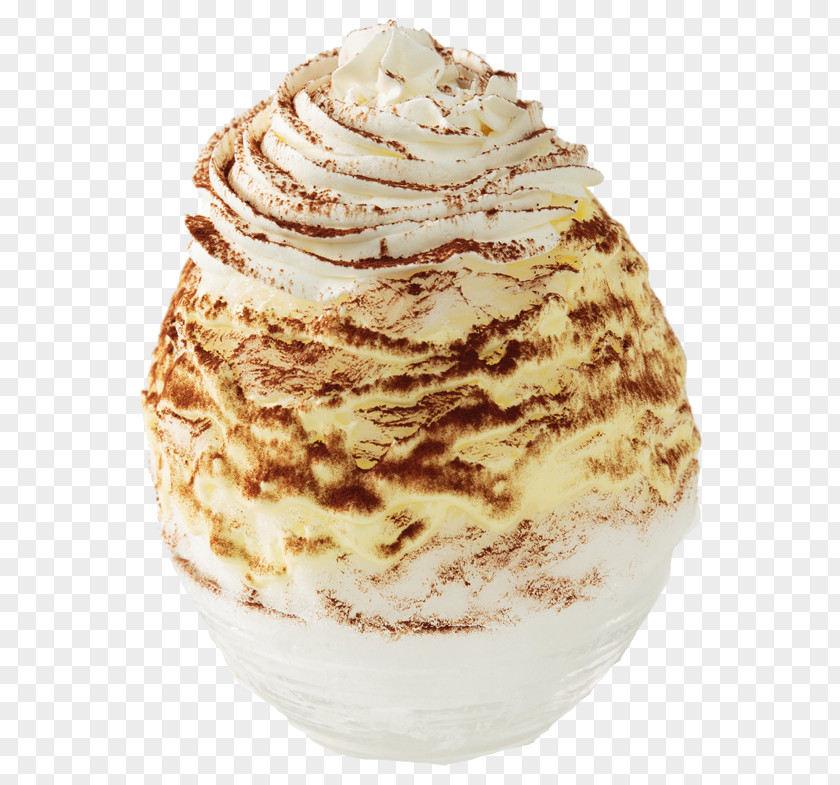 Ice Cream 舞鶴山 Tiramisu Kakigōri PNG