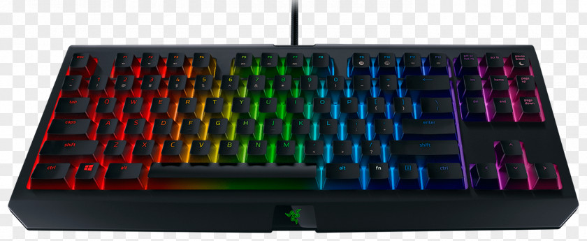 Joystick Computer Keyboard Razer BlackWidow Chroma V2 Electrical Switches PNG