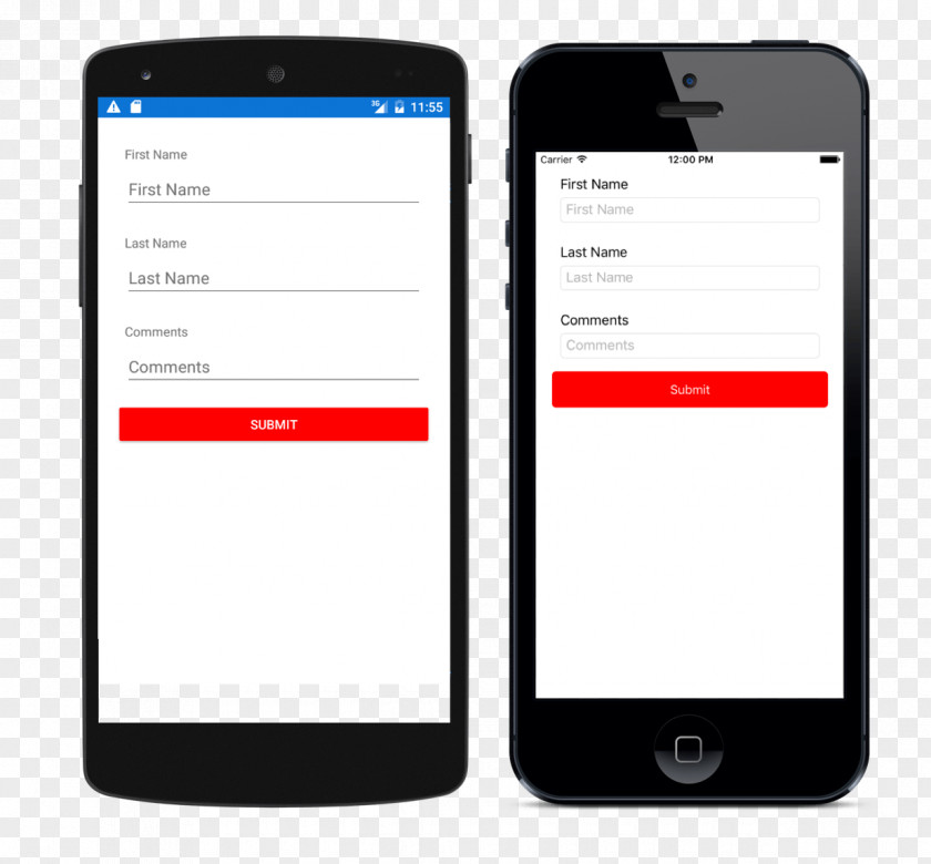 Mobile Phones NativeScript Touchscreen App Development Cross-platform PNG