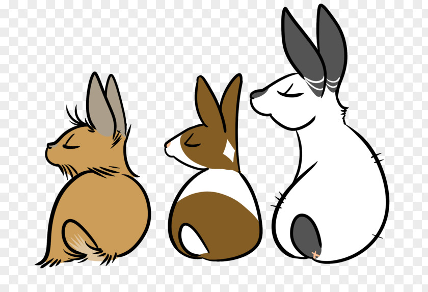 Rabbit Domestic Hare Whiskers Clip Art PNG