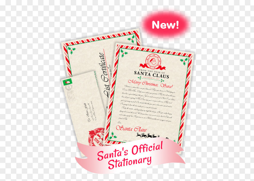 Stationary Material Santa Claus North Pole The Elf On Shelf Christmas Day PNG