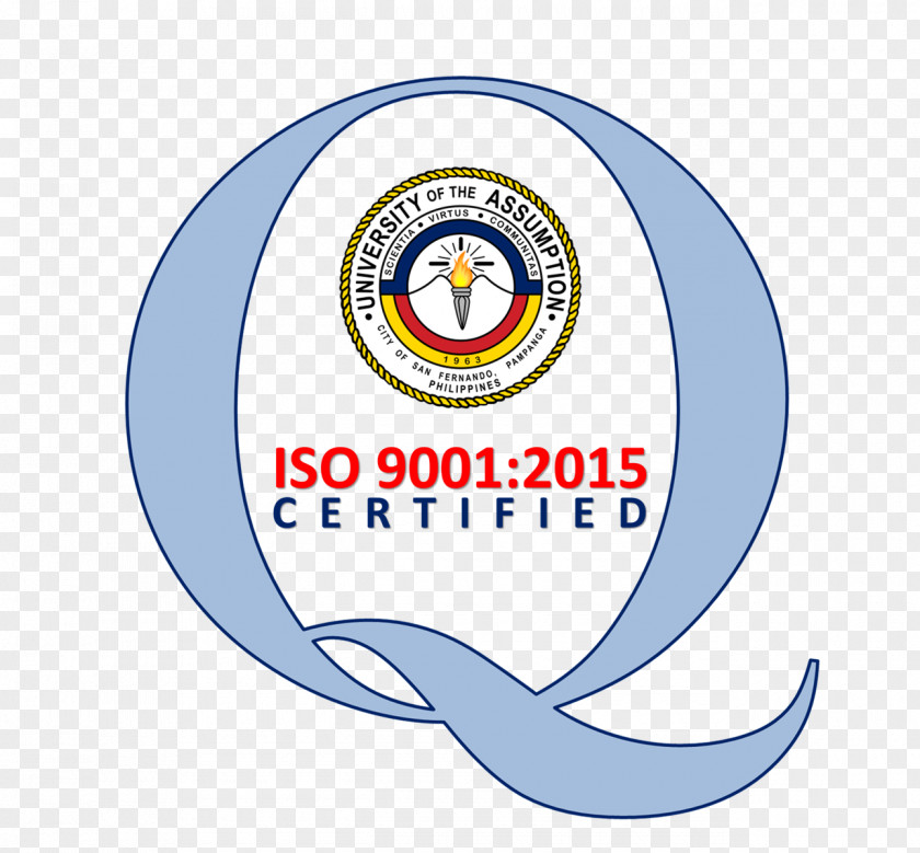 Approved University Of The Assumption International Organization For Standardization ISO 9000 Certification PNG