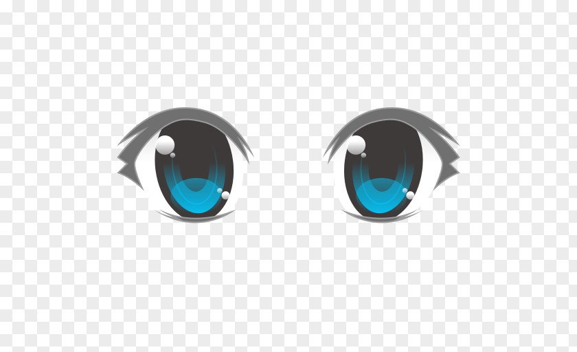 Eye Emoji Smile Face Sticker PNG
