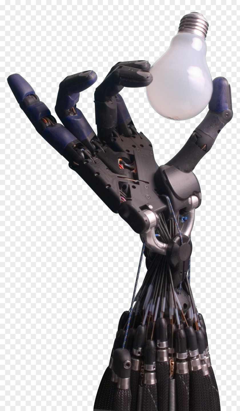 Robot Hand Bulb Robotic Arm Shadow End Effector Humanoid PNG