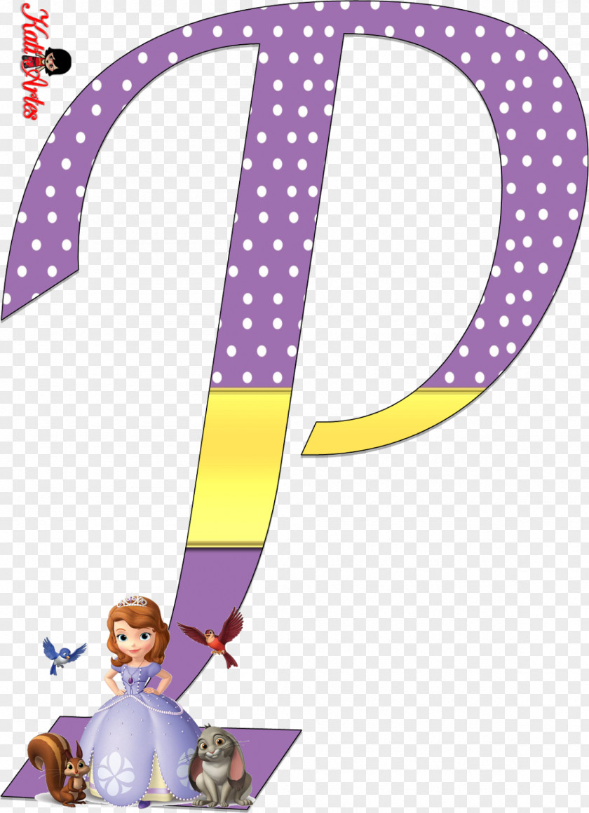 Sofia The First Hd Letter Alphabet Birthday Initial PNG