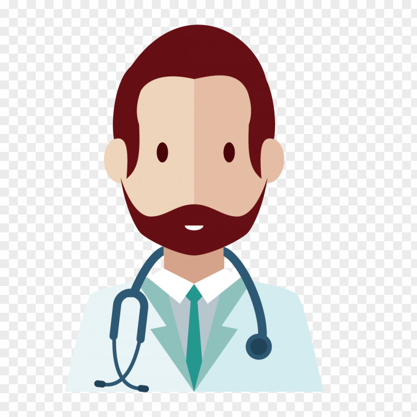 Vector Male Doctor Physician Health Clip Art PNG