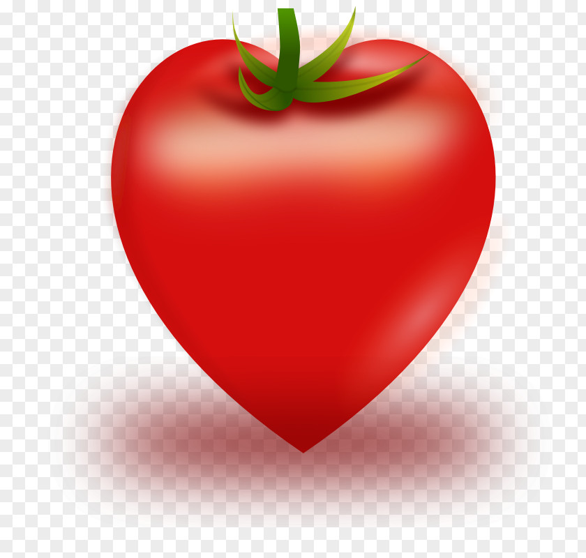 Big Heart Image Tomato Soup Clip Art PNG