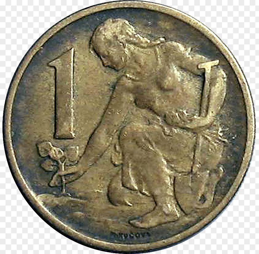 Coin Czechoslovakia Czechoslovak Koruna Czech Republic Gold As An Investment Currency PNG
