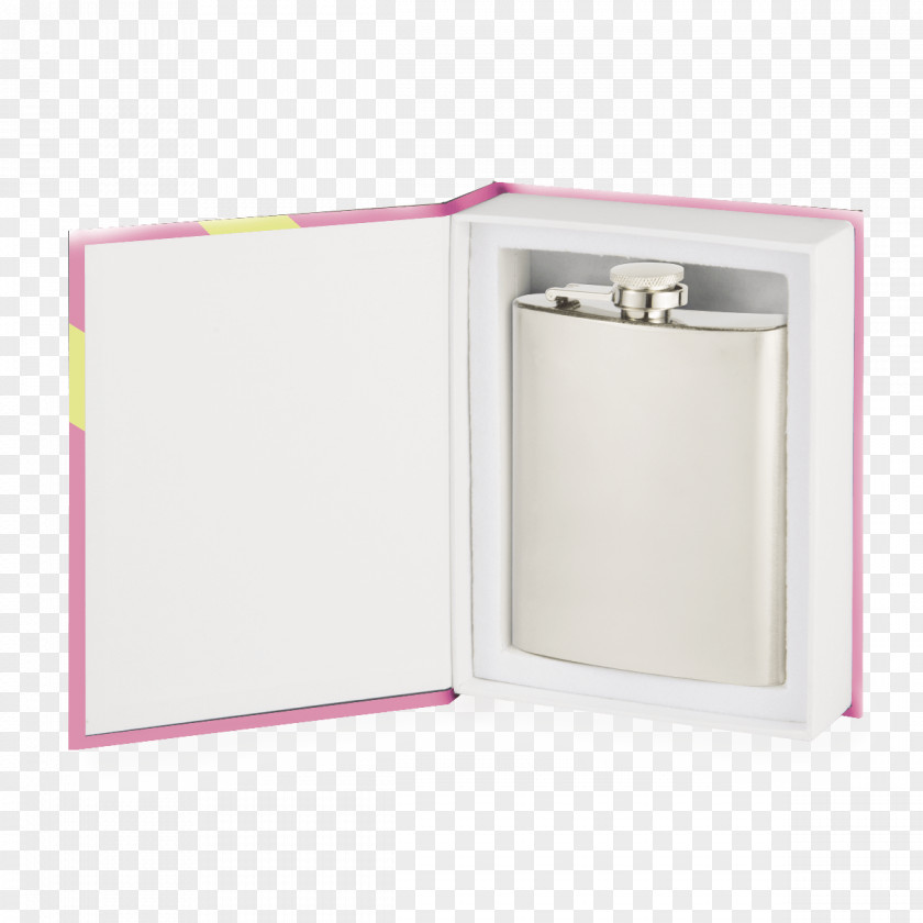 Flask Rectangle Pink M PNG
