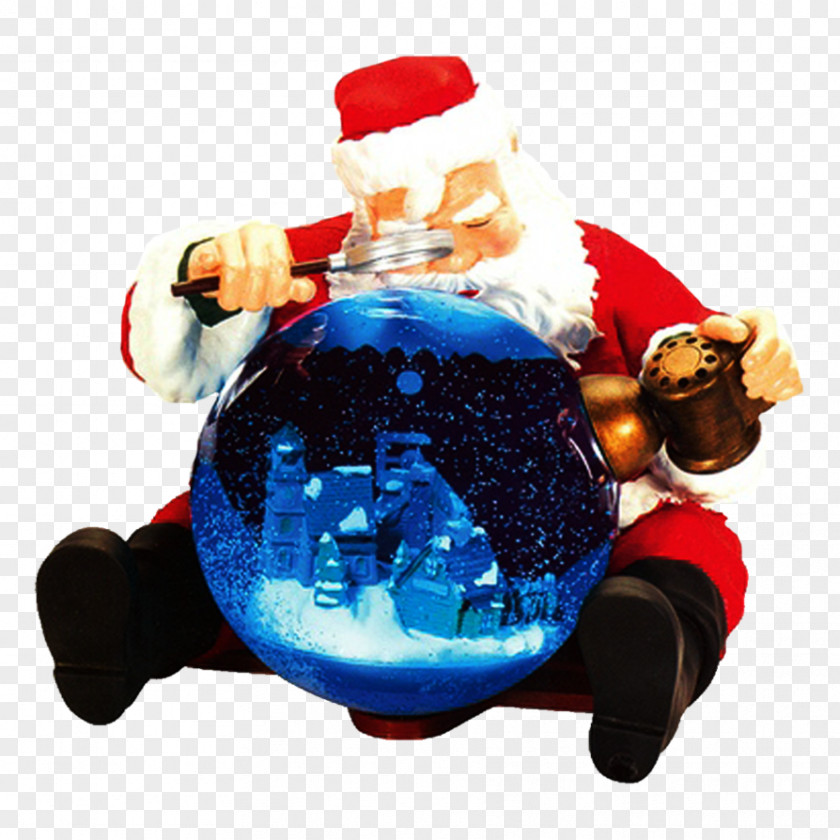 Musical Elements Santa Claus Snow Globes Christmas Rudolph PNG
