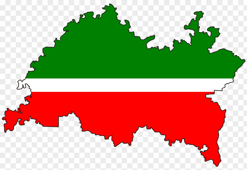 Republic Tatarstan Mari El Republics Of Russia Map Flag PNG