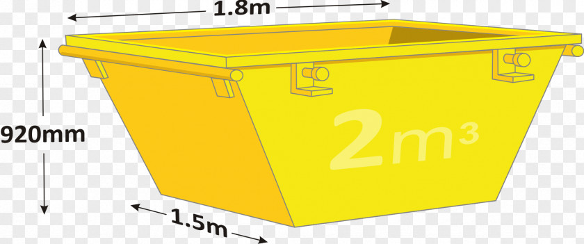 Waste Collection Skip Rectangle PNG