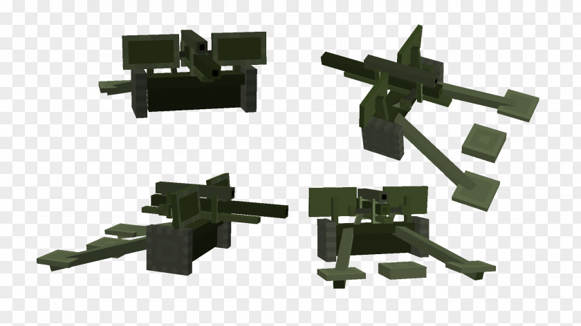 Artillery Minecraft Howitzer Shell Weapon PNG