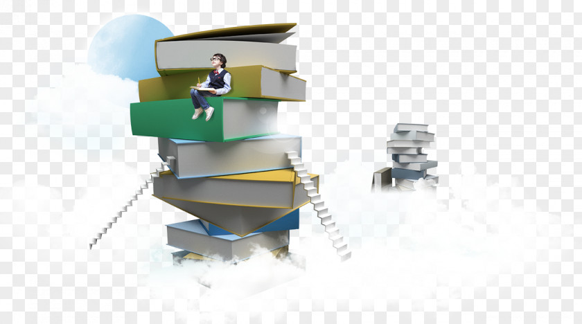 Books And Ladders Stairs Ladder PNG