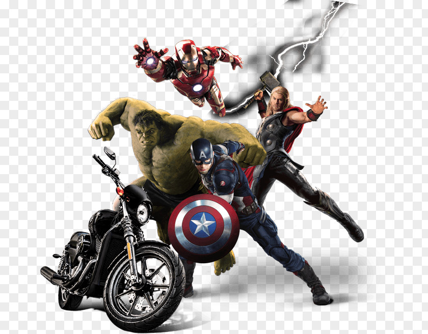 Captain America Harley-Davidson LiveWire Street Motorcycle PNG
