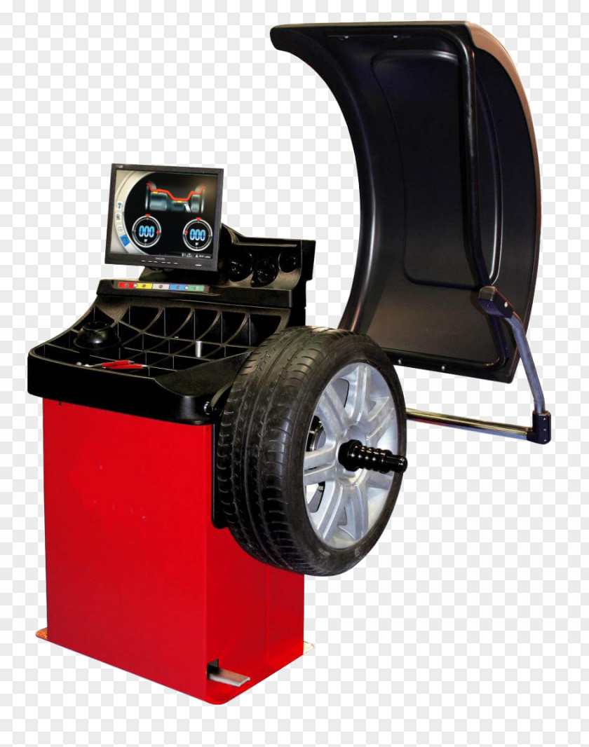 Car Tire Wheel Equilibratura Balancing Machine PNG