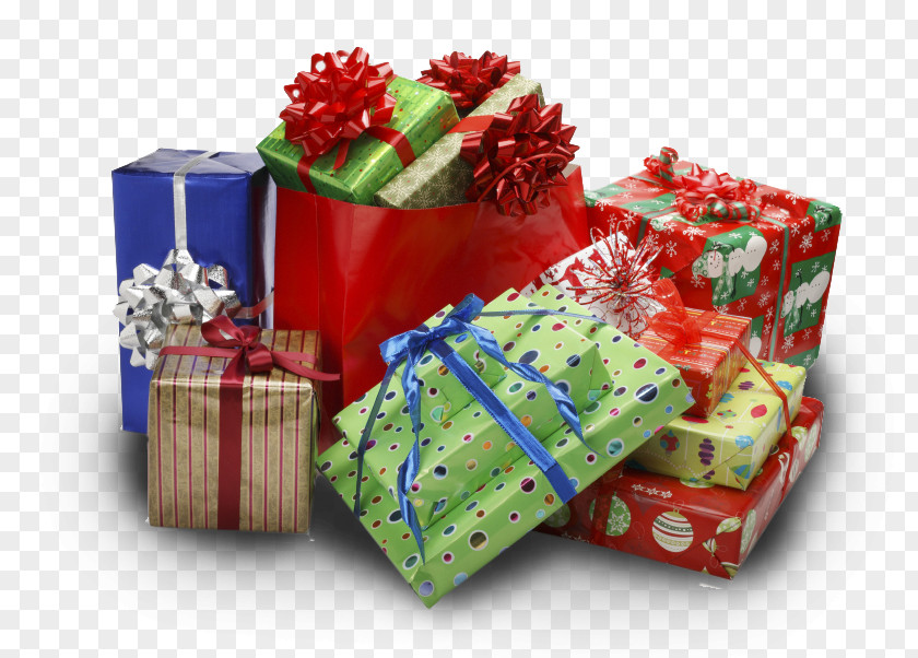 Gift Christmas Santa Claus Holiday PNG