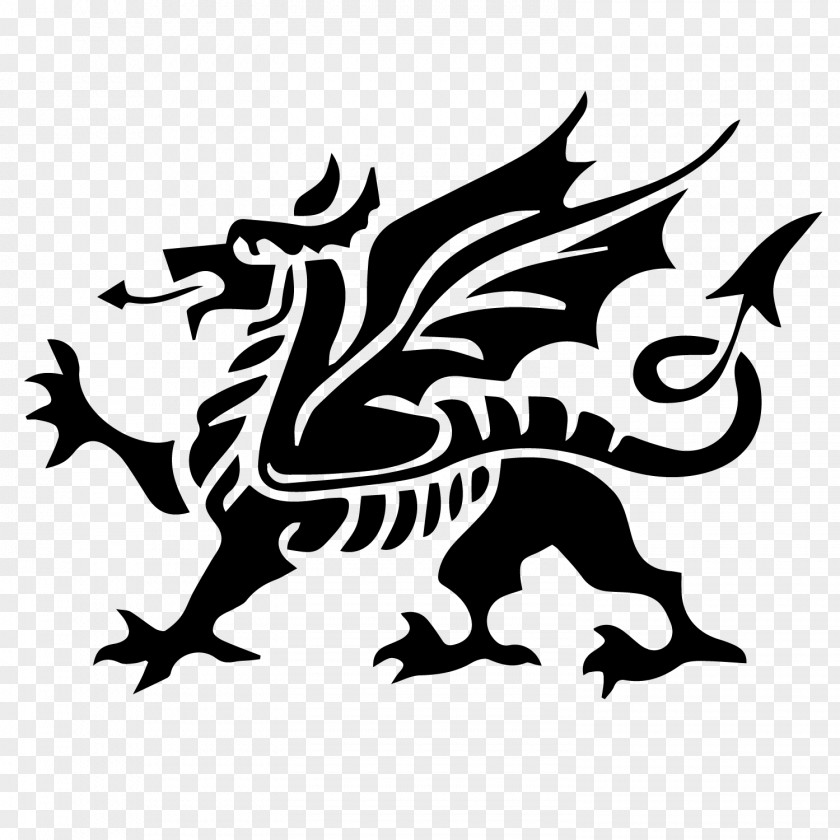 Art Crest Welsh Dragon PNG
