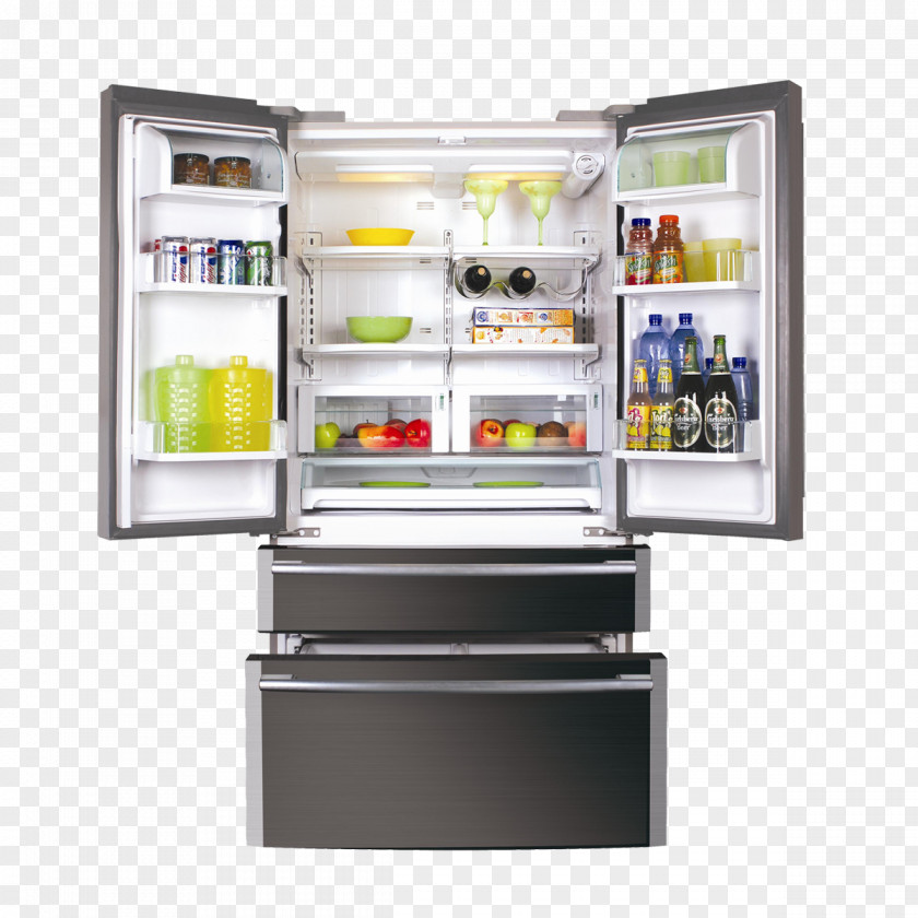 Refrigerator Home Appliance Haier Drawer Whirlpool Corporation PNG