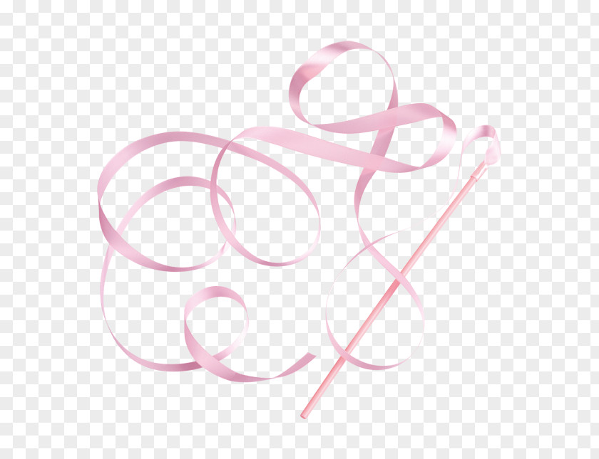 Rhythmic Gymnastics Product Design Ribbon Font PNG