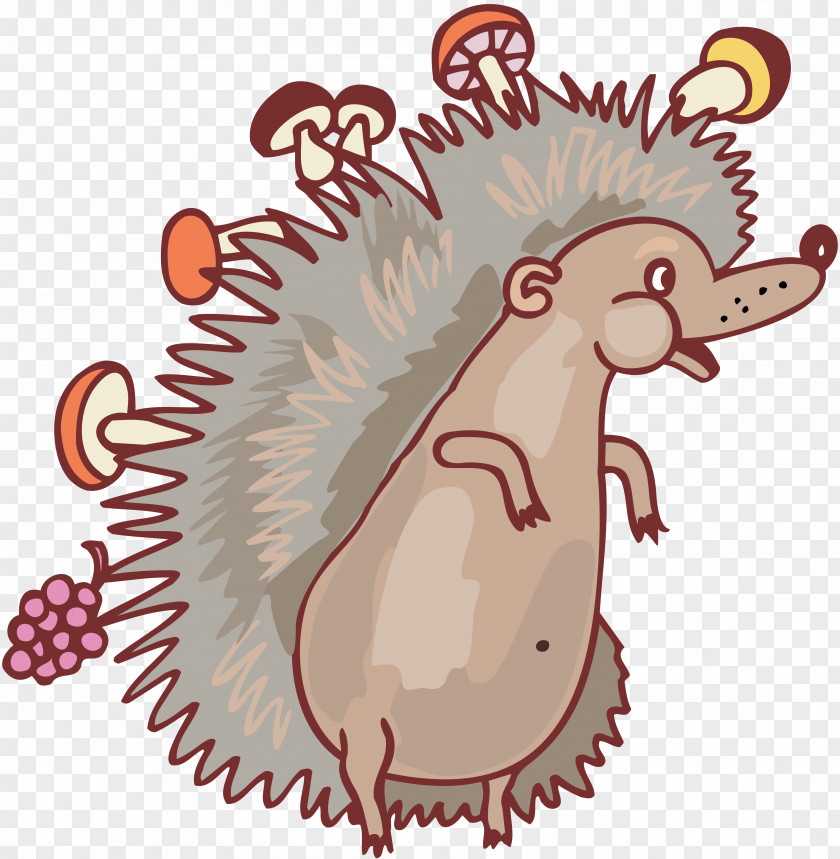 Cartoon Hedgehog European Clip Art PNG