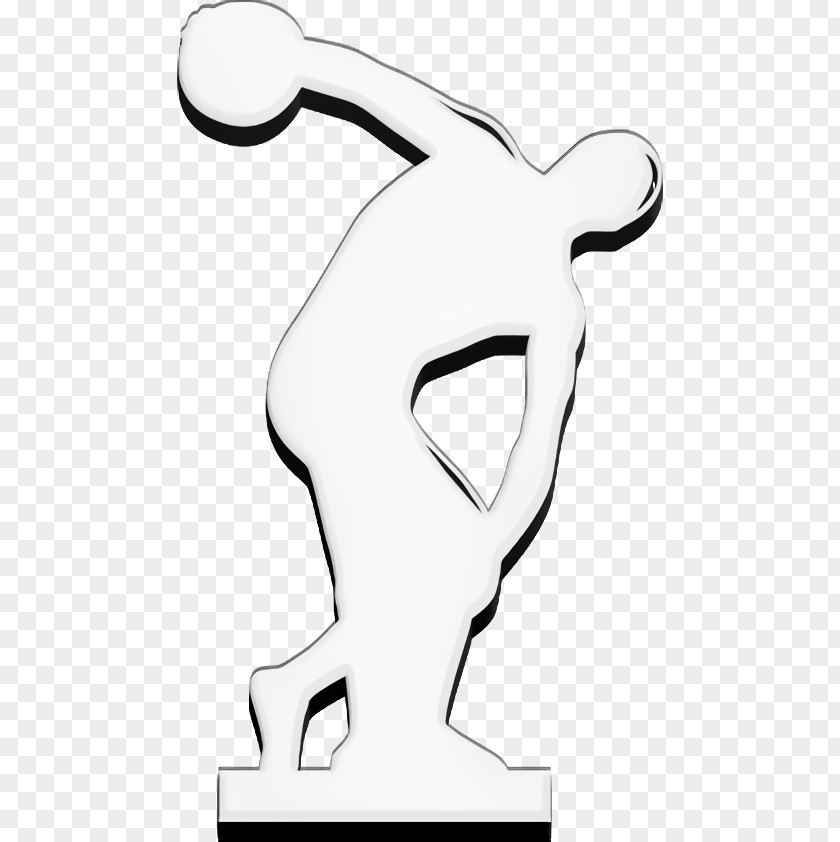 Discobolus Icon Monuments PNG